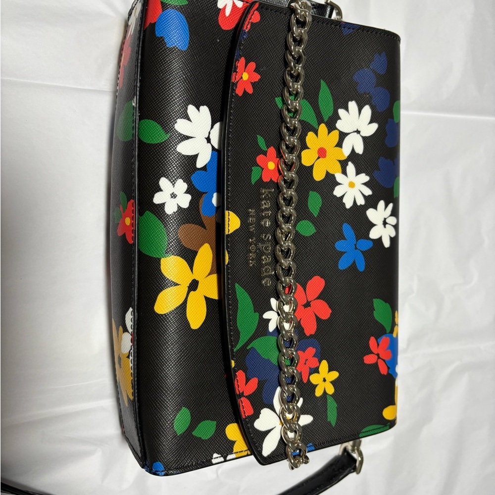 Kate Spade Black Embroidered Crossbody Bag - Picture 4 of 4